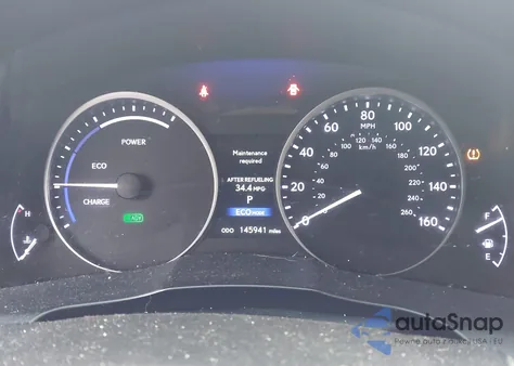 2014 Lexus Es 300H z USA, uszkodzony, nr VIN JTHBW1GG1E2076238